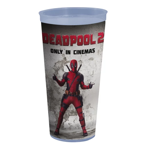 Deadpool 2 pohár és Deadpool táblával topper, figura