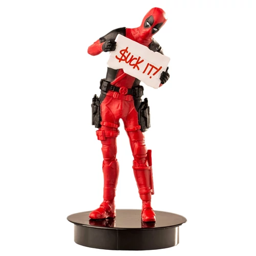 Deadpool 2 pohár és Deadpool táblával topper, figura