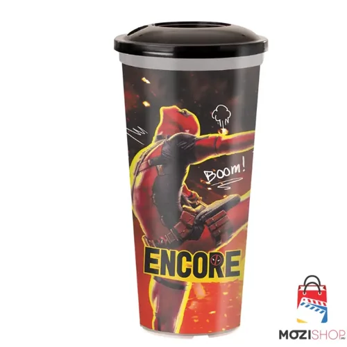 Deadpool & Rozsomák pohár és kicsi Deadpool figura, topper