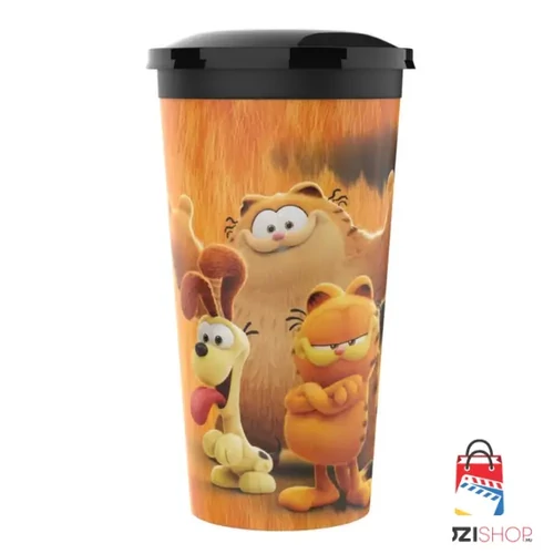 Garfield pohár és Garfield topper, figura