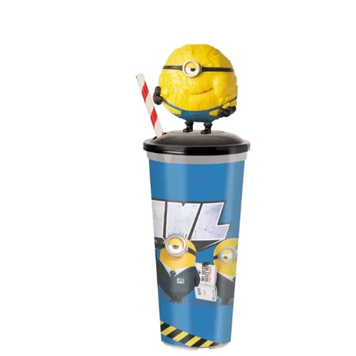 Gru 4 pohár és Lance topper, figura