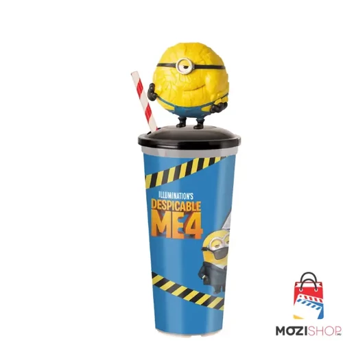 Gru 4 pohár és Lance topper, figura