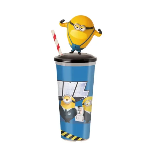Gru 4 pohár és Carl topper, figura