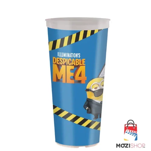 Gru 4 pohár és Kevin topper, figura