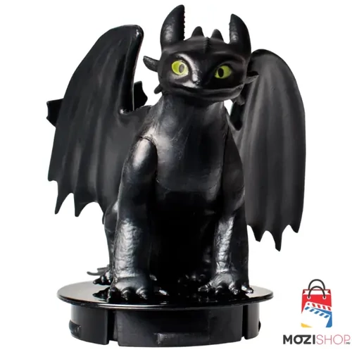 Így neveld a sárkányodat pohár és Fogatlan topper, figura - Ülő