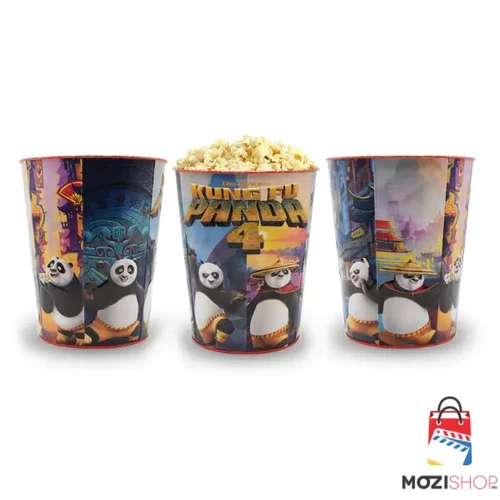 Kung Fu Panda 4 dombornyomott popcorn vödör