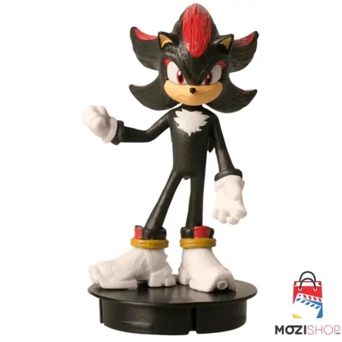 Sonic, a sündisznó 3. pohár és Shadow topper, figura