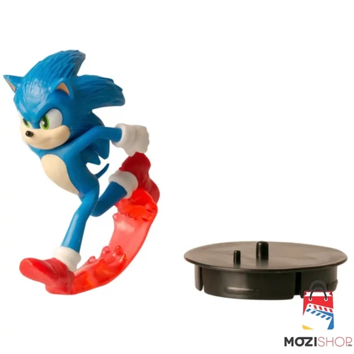 Sonic, a sündisznó 3. pohár és Sonic topper, figura