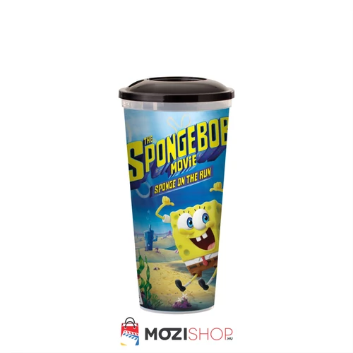 SpongyaBob: Spongya szökésben pohár és Patrik topper, figura 