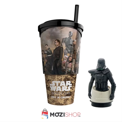 Zsivány Egyes - Egy Star Wars történet pohár és topper, figura szett