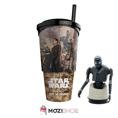 Zsivány Egyes - Egy Star Wars történet pohár és topper, figura szett