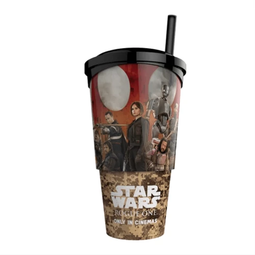 Zsivány Egyes - Egy Star Wars történet pohár és topper, figura szett