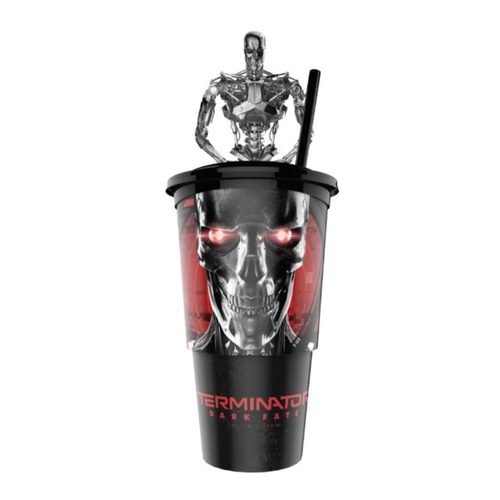 Terminator: Sötét végzet pohár és T-800-as topper