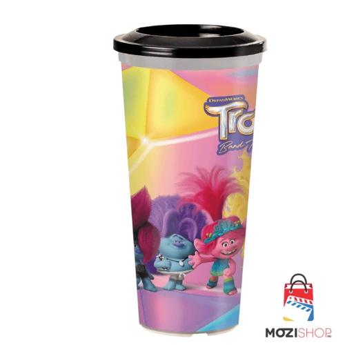 Trollok: Együtt a banda pohár és Tiny Diamond topper, figura