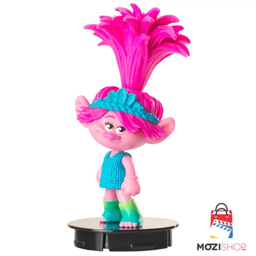 Trollok: Együtt a banda pohár és Poppy, Pipacs topper, figura