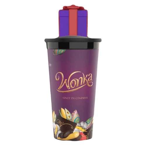 Wonka pohár és Wonka meglepetés csoki topper, figura