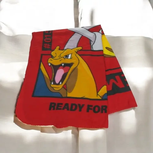 Pokémon polár takaró, ágytakaró 100x140 cm - Battle