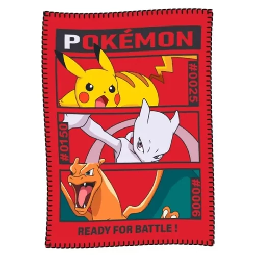 Pokémon polár takaró, ágytakaró 100x140 cm - Battle