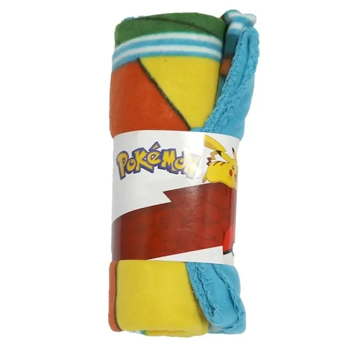 Pokémon polár takaró, ágytakaró 100x140 cm - Blue