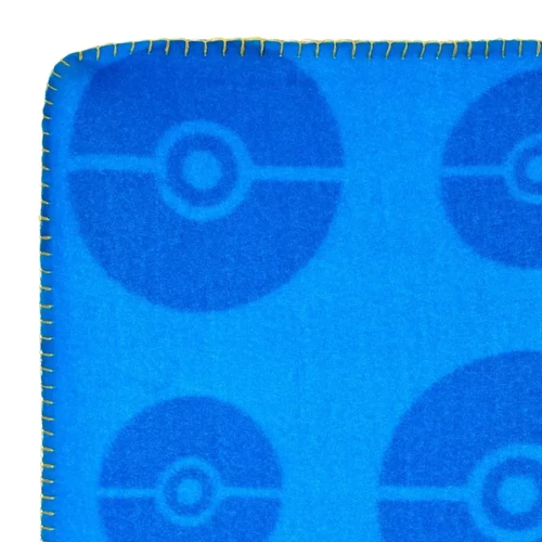 Pokémon polár takaró, ágytakaró 100x150 cm - Wave