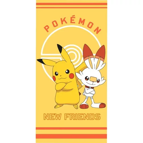 Pokémon törölköző, fürdőlepedő 70x140cm - New Friends