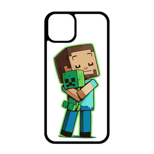Fehér Minecraft iPhone telefontok - Creeper Needs Love