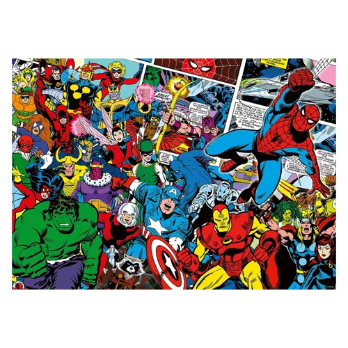 Marvel Challenge puzzle 1000 db-os puzzle - Ravensburger