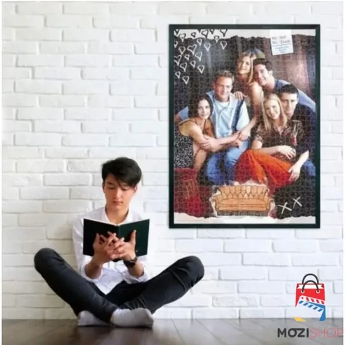 Jóbarátok puzzle 1000 db - Sitting On The Couch