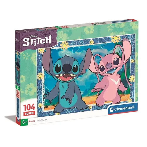 Disney Lilo és Stitch, A csillagkutya puzzle 104 db-os - Angel