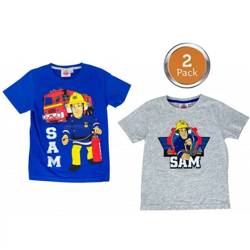 Sam, a tűzoltó gyerek póló 2 darabos szett - 122/128-as méret - 8 éves korig