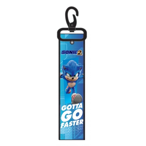 Sonic, a sündisznó kulcstartó - Gotta Go Faster