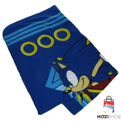 Sonic, a sündisznó polár takaró, ágytakaró - Go