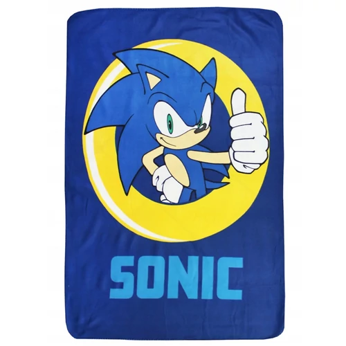 Sonic, a sündisznó polár takaró, ágytakaró 100x140cm - Yes