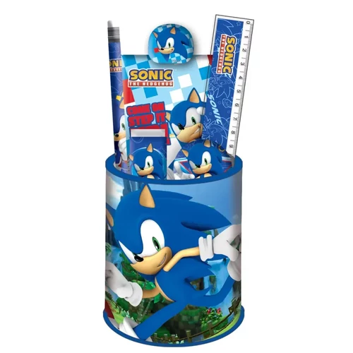 Sonic a sündisznó írószer szett 7 darabos csomag - Rush