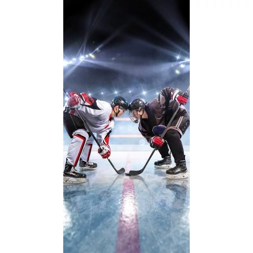 Jégkorong törölköző, fürdőlepedő - Ice Clash