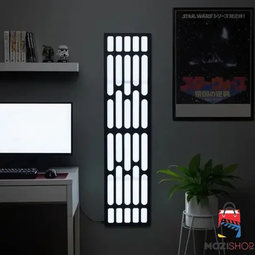 Star Wars Halálcsillag lámpa, falra szerelhető