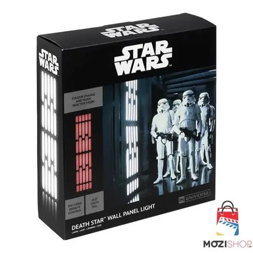 Star Wars Halálcsillag lámpa, falra szerelhető