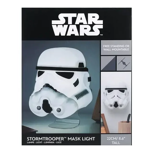 Star Wars rohamosztagos sisak falra szerelhető 3D lámpa