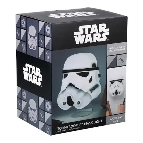 Star Wars rohamosztagos sisak falra szerelhető 3D lámpa