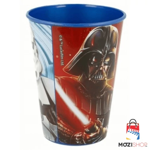 Star Wars műanyag pohár - Darth Vader és rohamosztagos