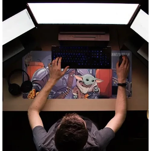 Star Wars The Mandalorian XL gaming egérpad