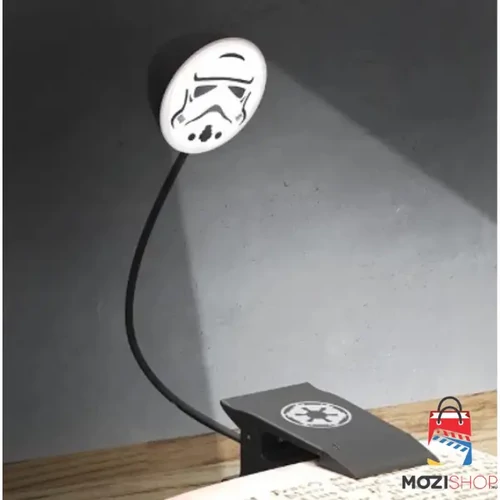 Star Wars rohamosztagos könyvre csiptethető olvasó lámpa