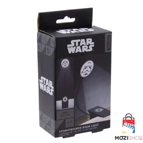 Star Wars rohamosztagos könyvre csiptethető olvasó lámpa