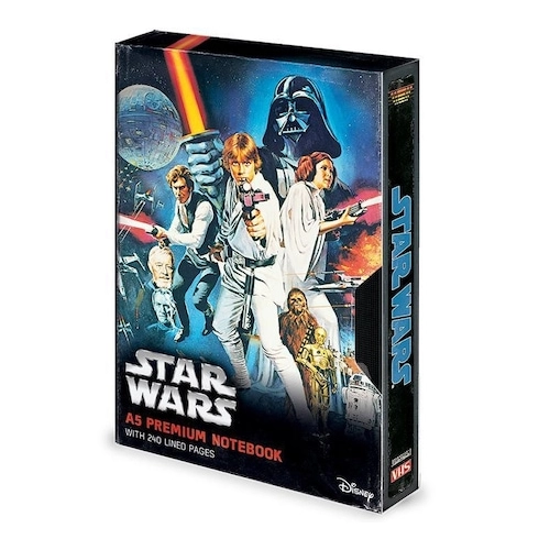 Star Wars prémium jegyzetfüzet - Egy új remény VHS