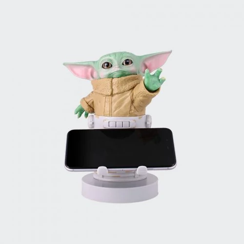 Star Wars The Mandalorian Baby Yoda telefon és konzol kontroller tartó figura töltéshez