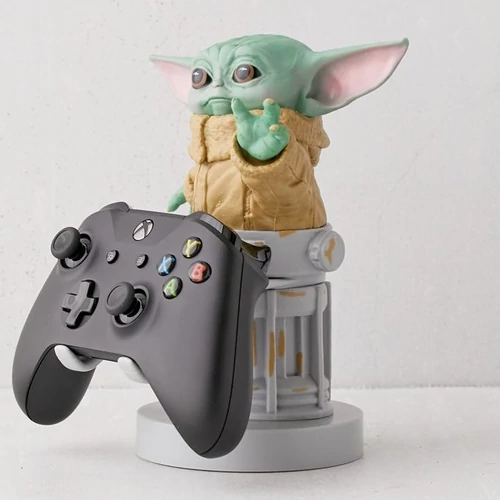 Star Wars The Mandalorian Baby Yoda telefon és konzol kontroller tartó figura töltéshez