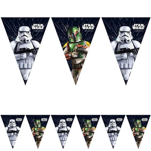 Star Wars zászlófüzet - Galaxy - 2,3 méteres