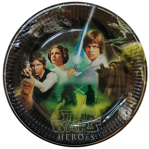 Star Wars papírtányér 23 cm 8 db-os szett  