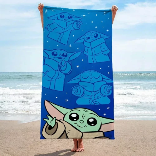 Star Wars The Mandalorian törölköző, fürdőlepedő 70x140 cm - Zen