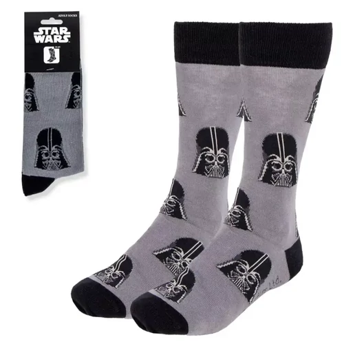 Star Wars férfi hosszú szárú zokni 38/45 - Darth Vader